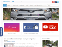 Tablet Screenshot of maciautos.com